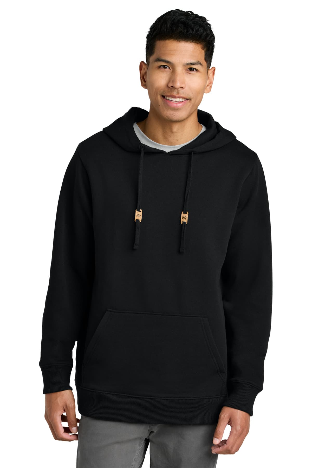 LIMITED EDITION tentree ® Space Dye Fleece Classic Hoodie — Meteorite Black