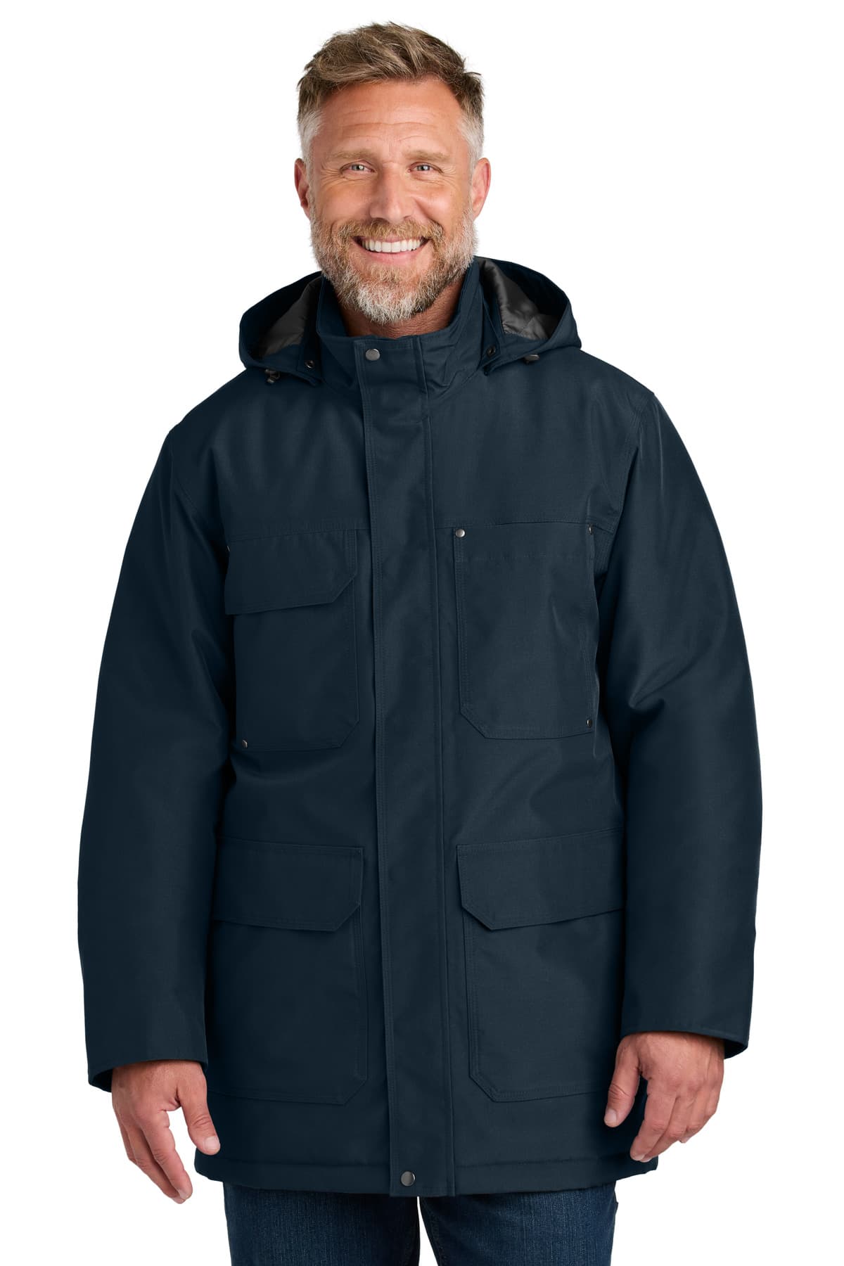 CornerStone ® Elements Insulated Parka — Navy