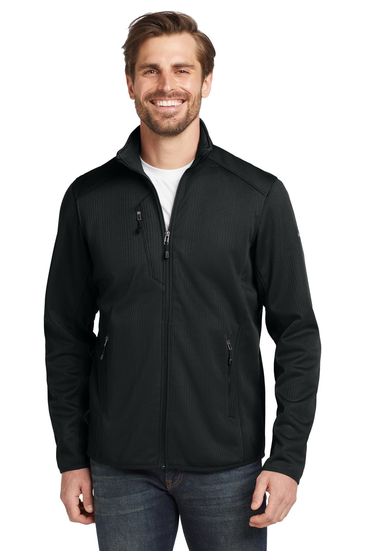 Eddie Bauer ® Dash Full-Zip Fleece Jacket — Black