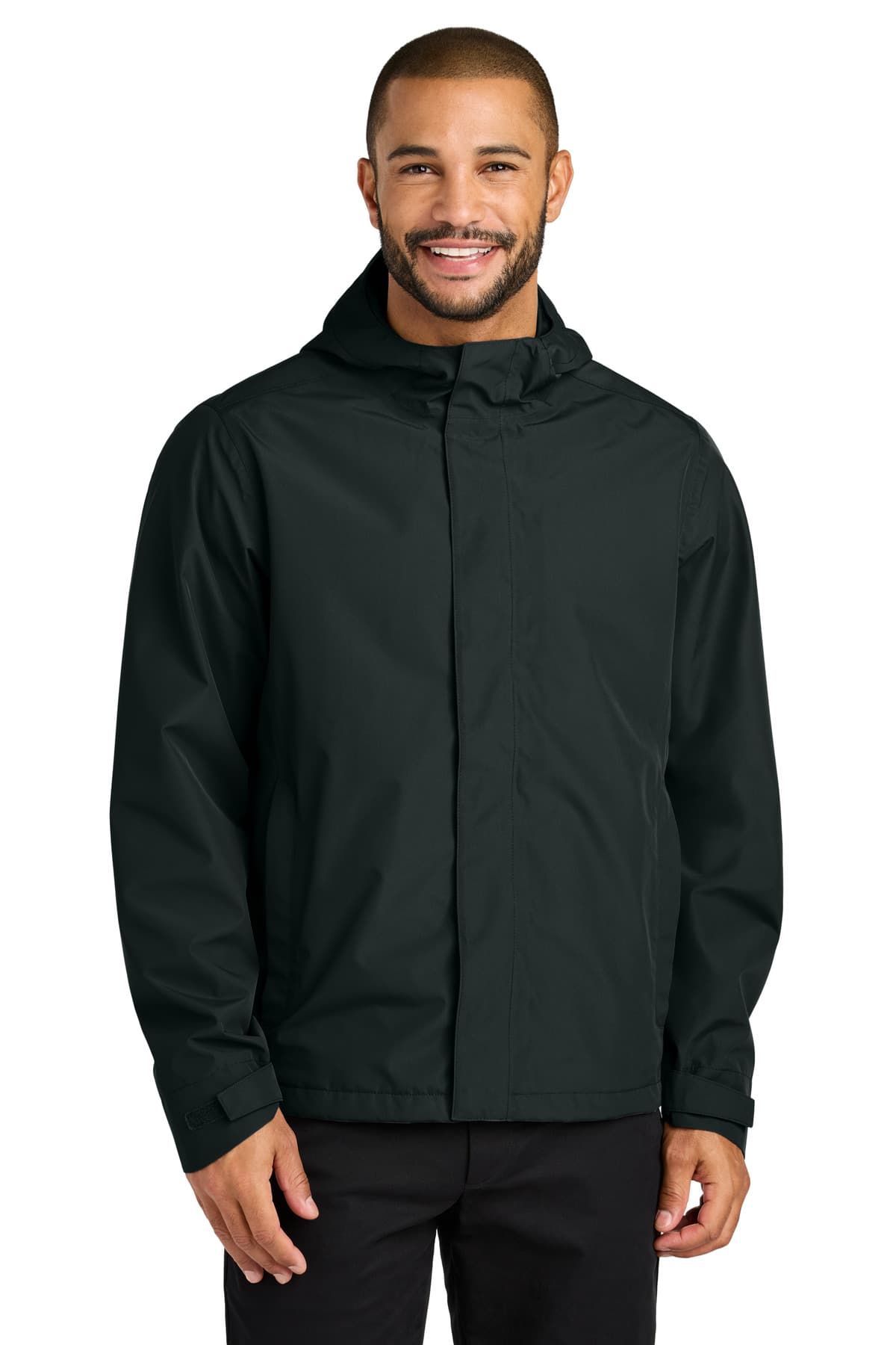 Port Authority ® C-FREE ® Rain Jacket — Deep Black