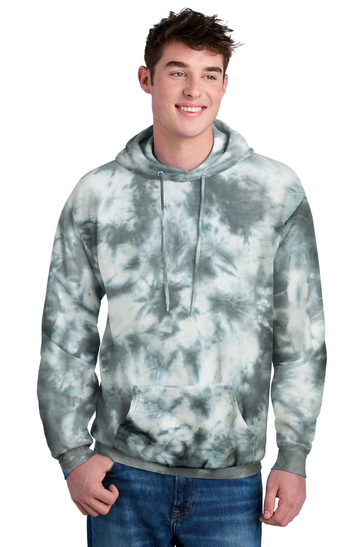 Port & Co  Crystal Tie-Dye Pullover Hoodie