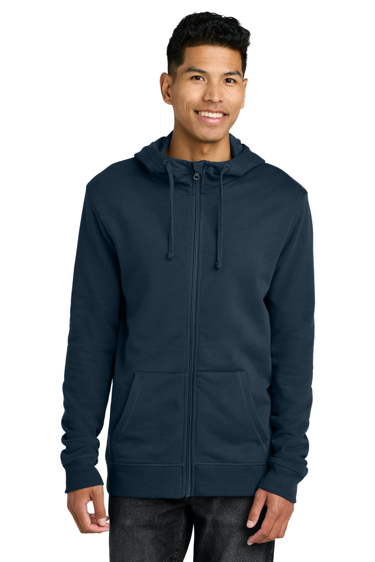 LIMITED EDITION tentree ® Organic Cotton Fleece Full-Zip Hoodie — Dress Blue