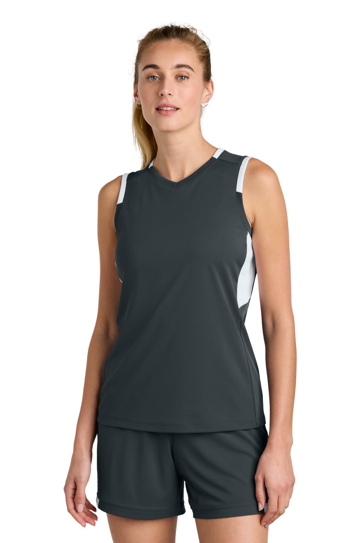 Sport-Tek ® Women's Club Sleeveless V-Neck