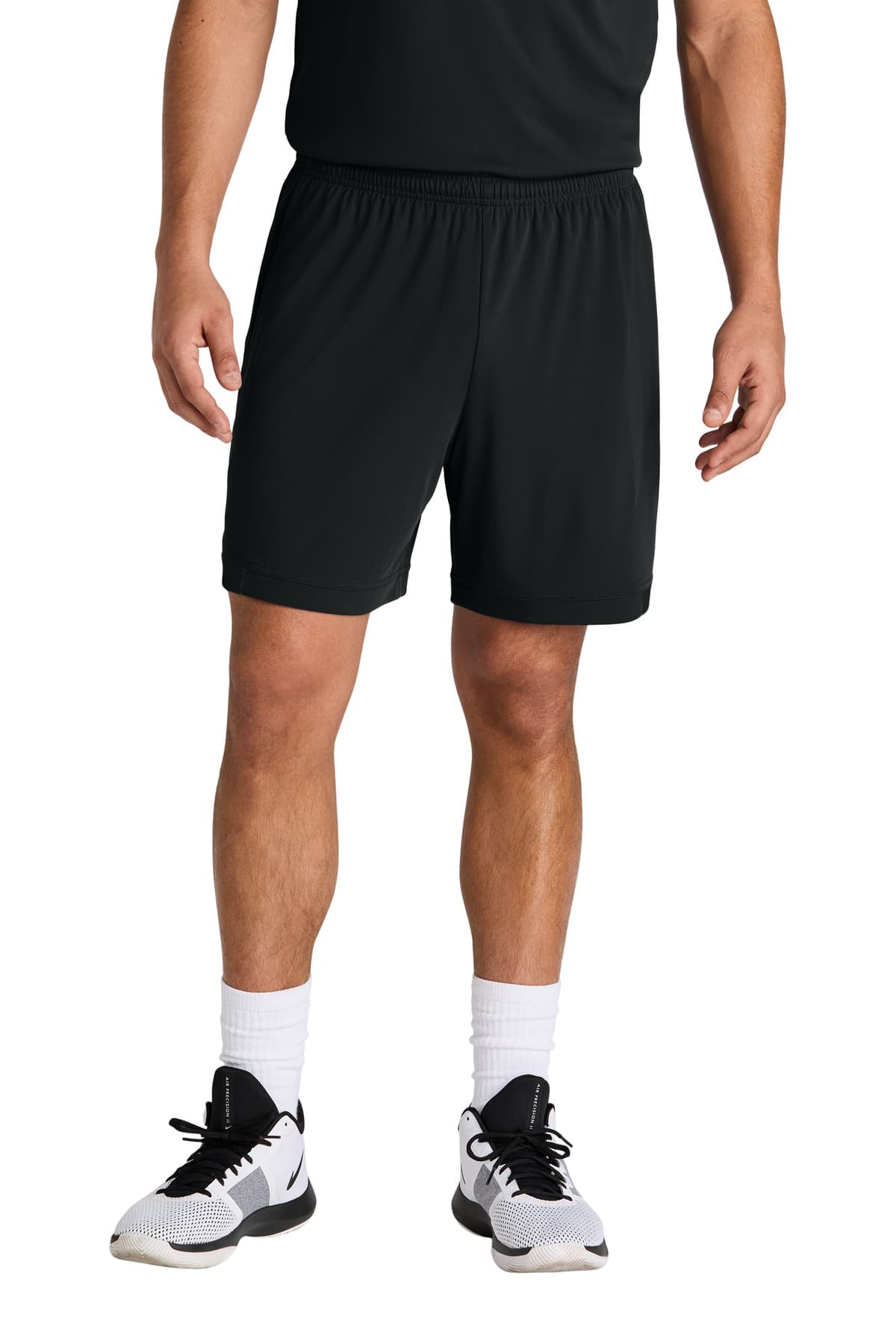 Sport-Tek ® Club 7' Short — Black/ Black