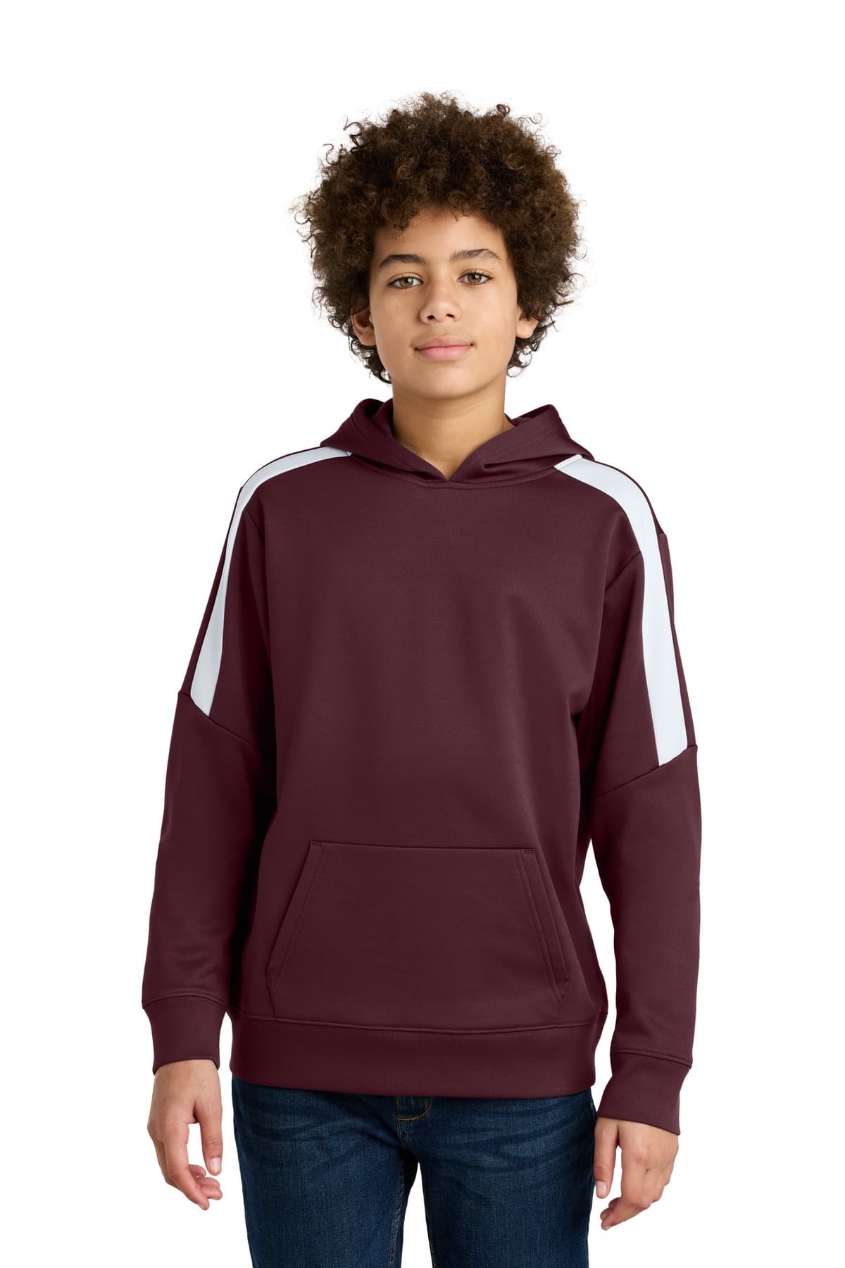Sport-Tek ® Youth Sport-Wick ® Fleece United Pullover Hoodie