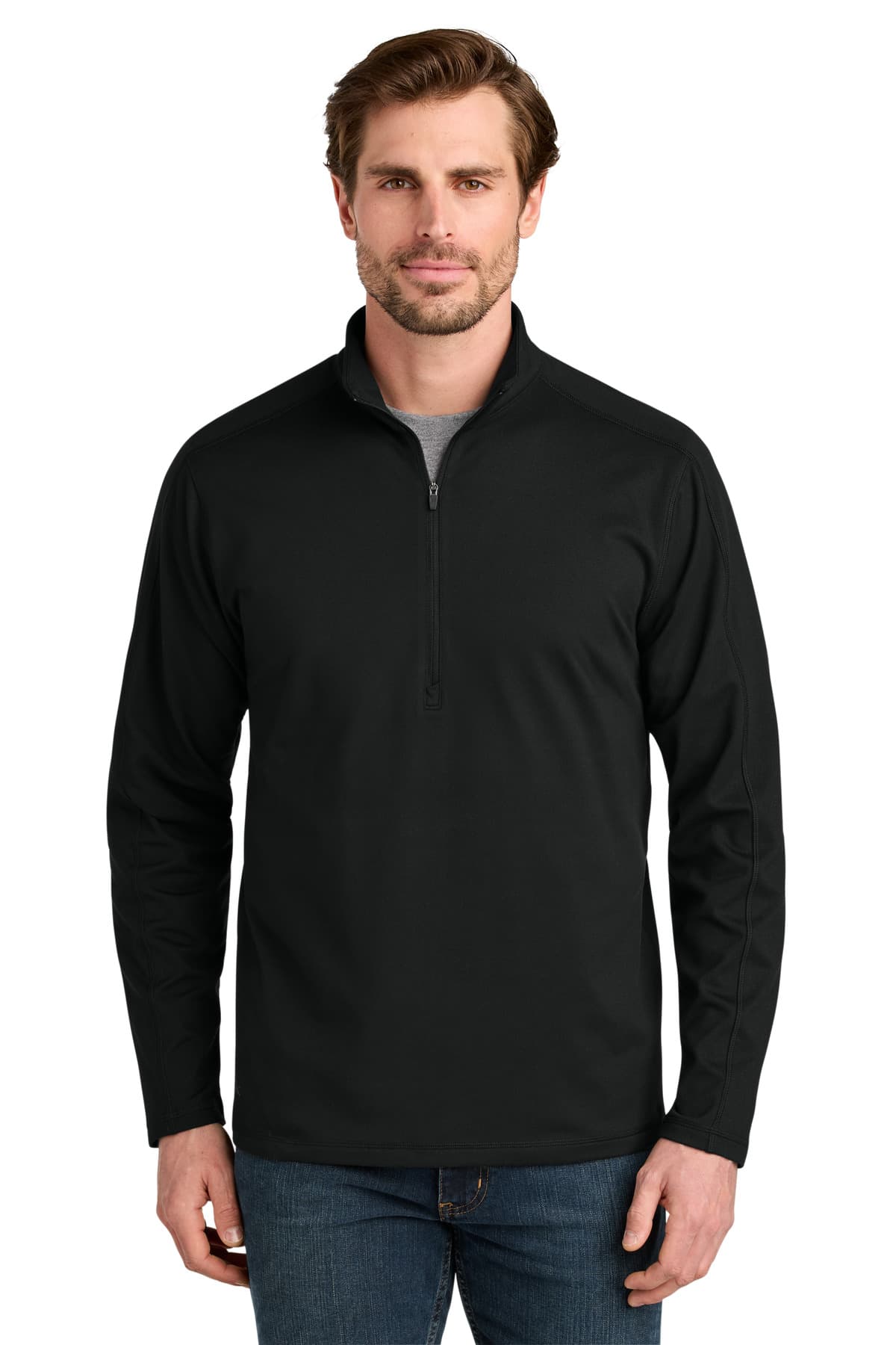 Eddie Bauer ® Adventurer 1/4-Zip — Deep Black
