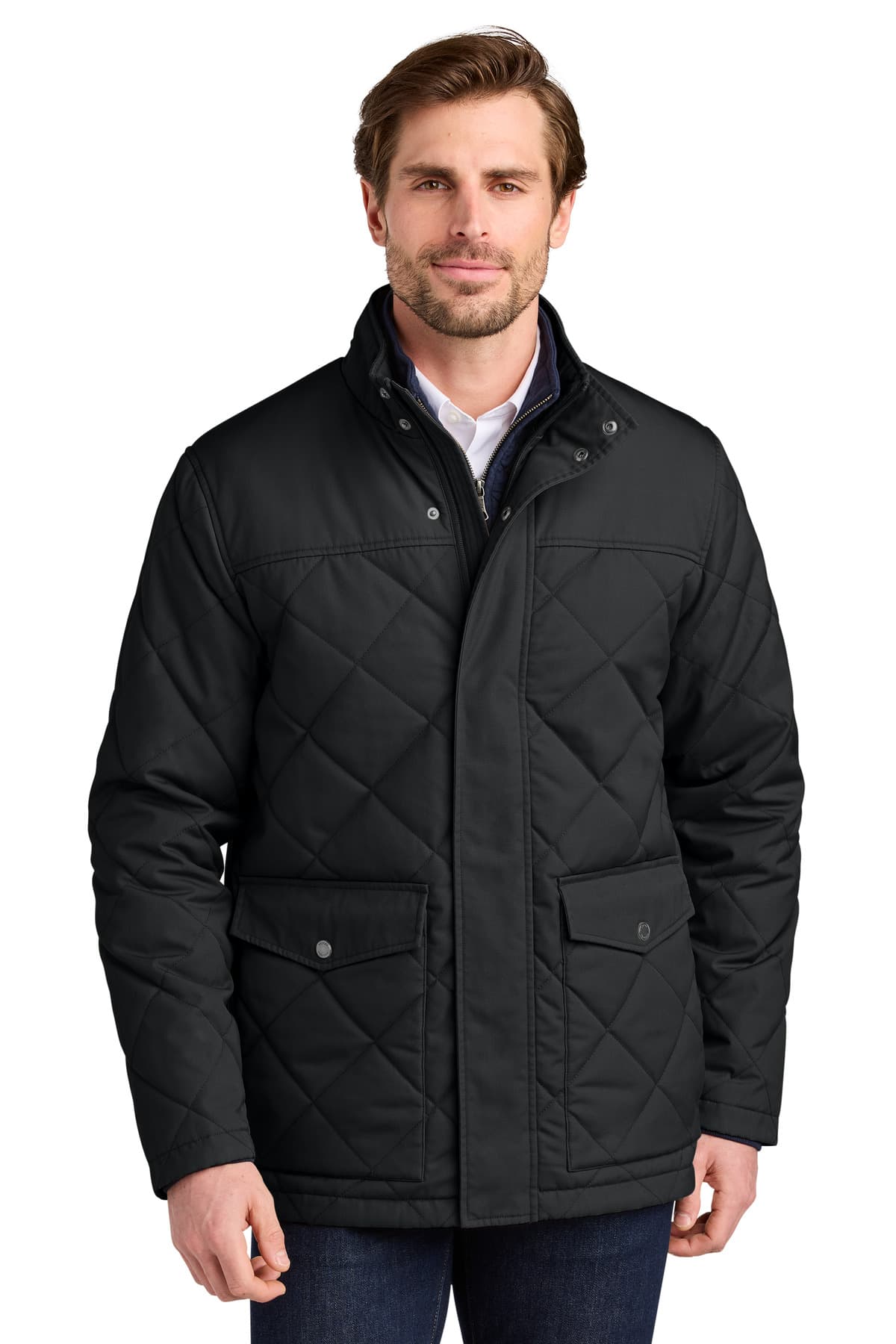 Brooks Brothers ® Field Coat — Deep Black