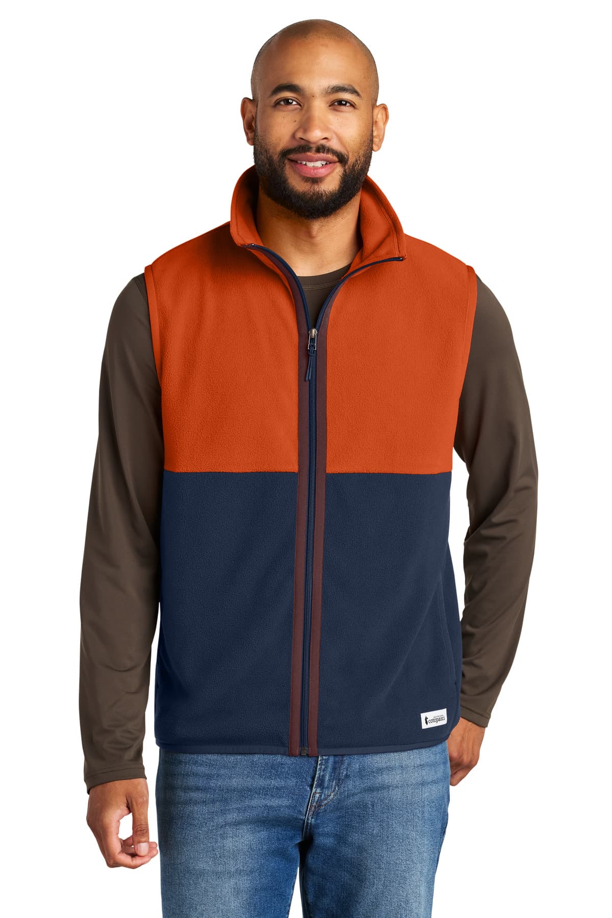 Cotopaxi ® Amado Fleece Vest — Canyon/ Maritime
