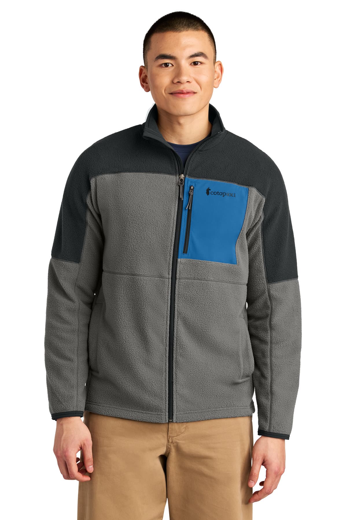 Cotopaxi ® Abrazo Full-Zip Fleece Jacket — Black/ Cinder