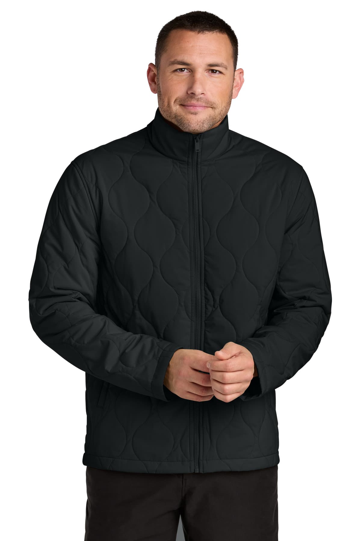 Mercer+Mettle ® Quilted Liner Jacket — Deep Black