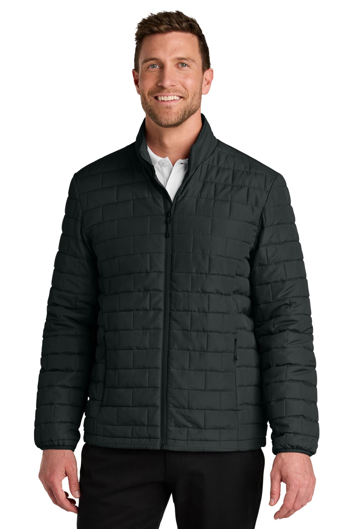 Port Authority ® C-FREE ® Brick Jacket — Deep Black