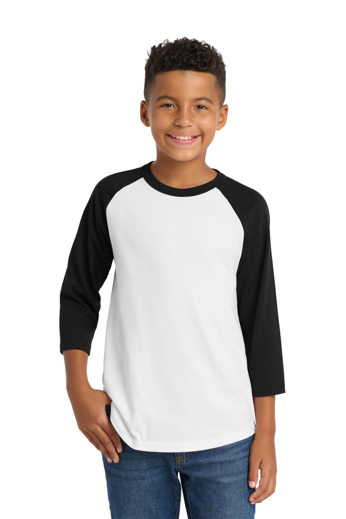 Sport-Tek ® Youth Colorblock Raglan Jersey