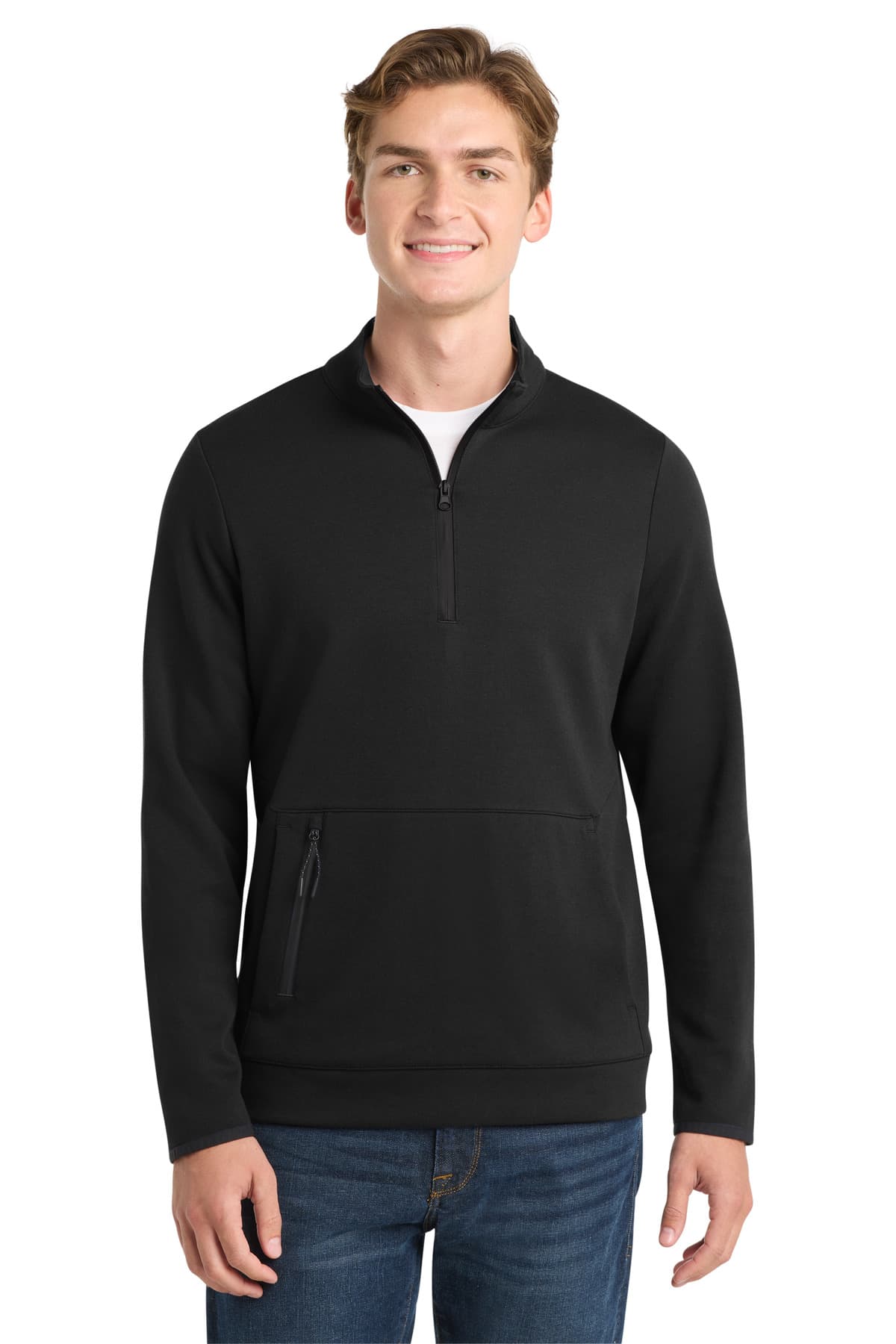 Sport-Tek ® Triumph 1/4-Zip Pullover — Black