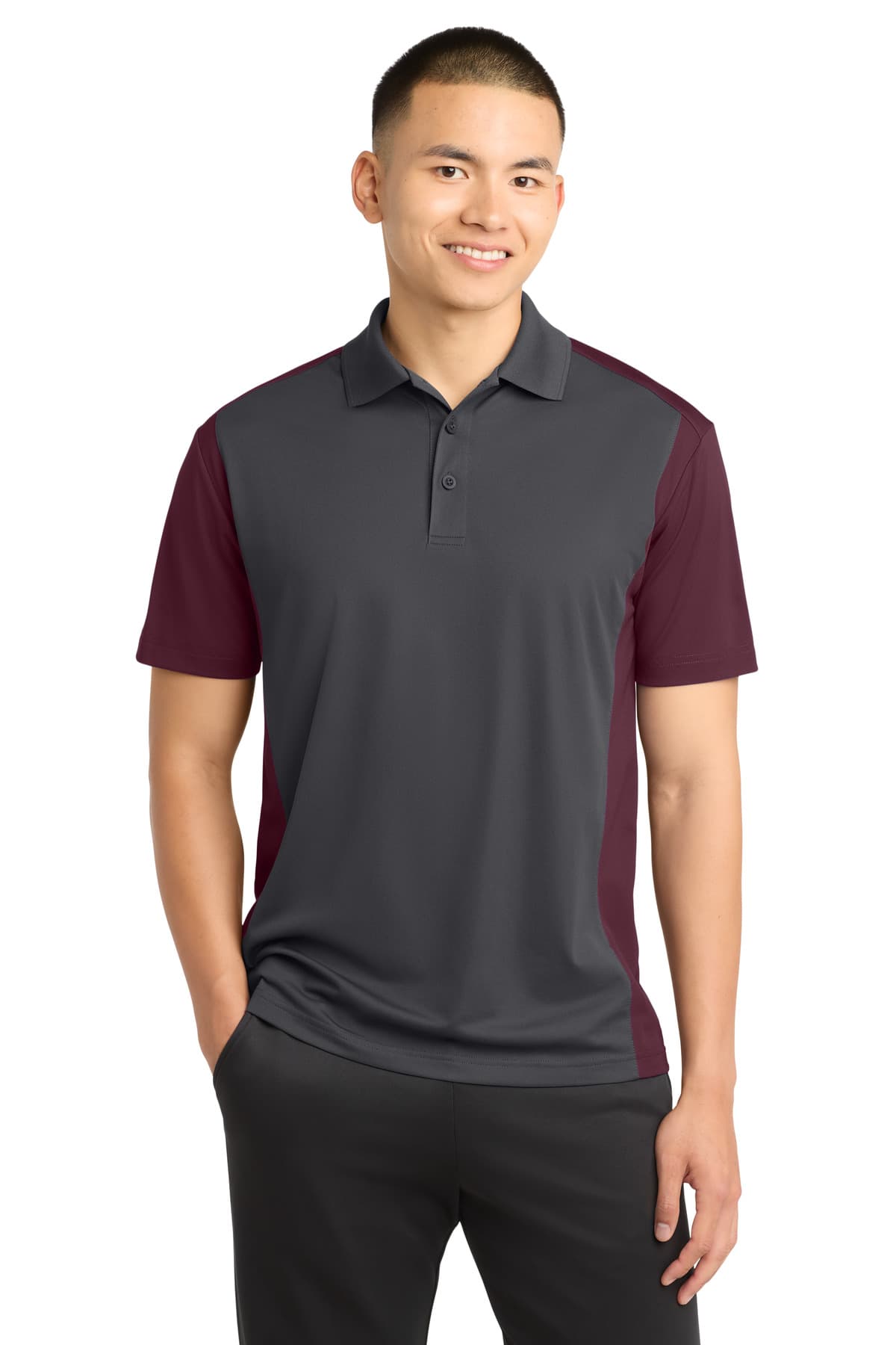 Sport-Tek ® Colorblock Micropique Sport-Wick ® Polo