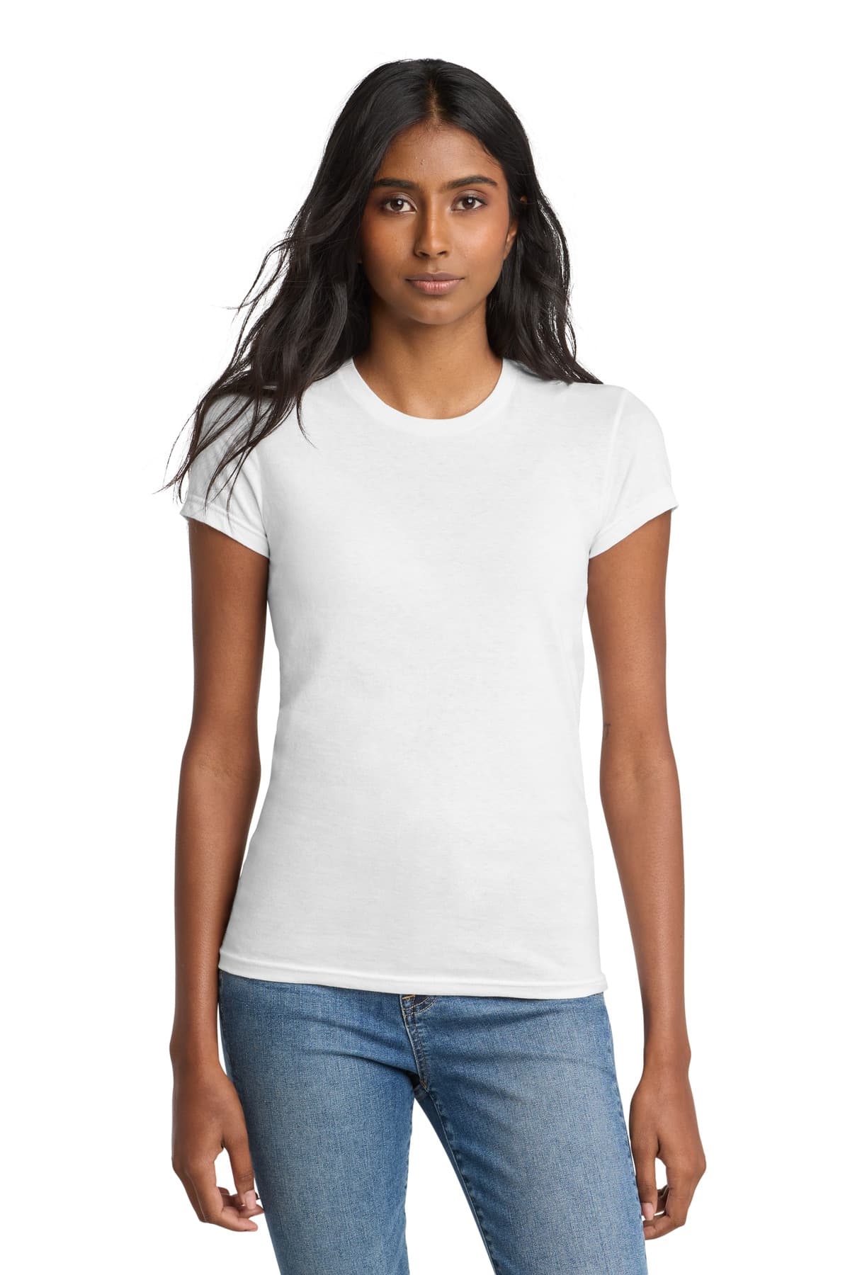 District ® Women's Fitted The Concert Tee ® — White