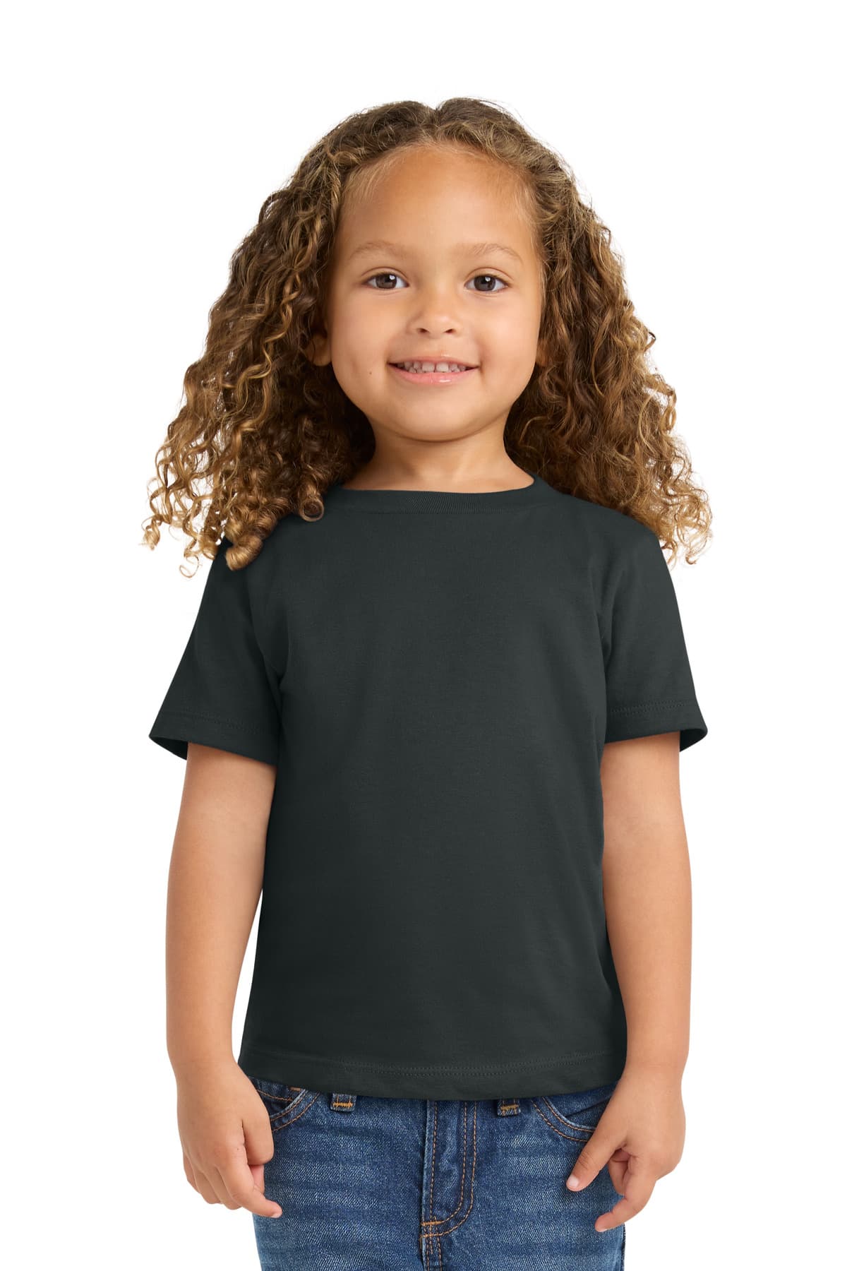 Port & Co  Toddler Fan Favorite Tee — Jet Black