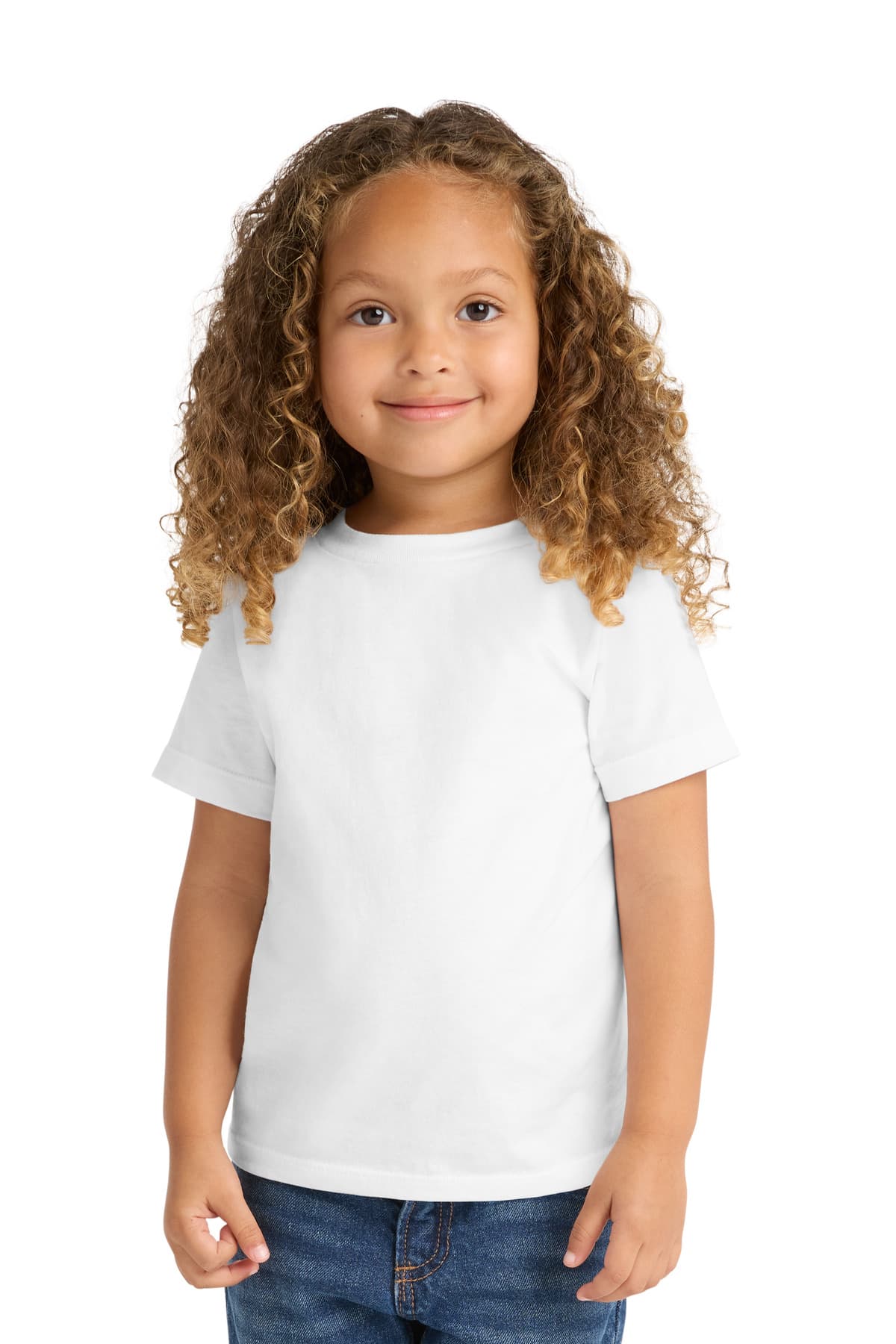 Port & Co  Toddler Fan Favorite Tee — White