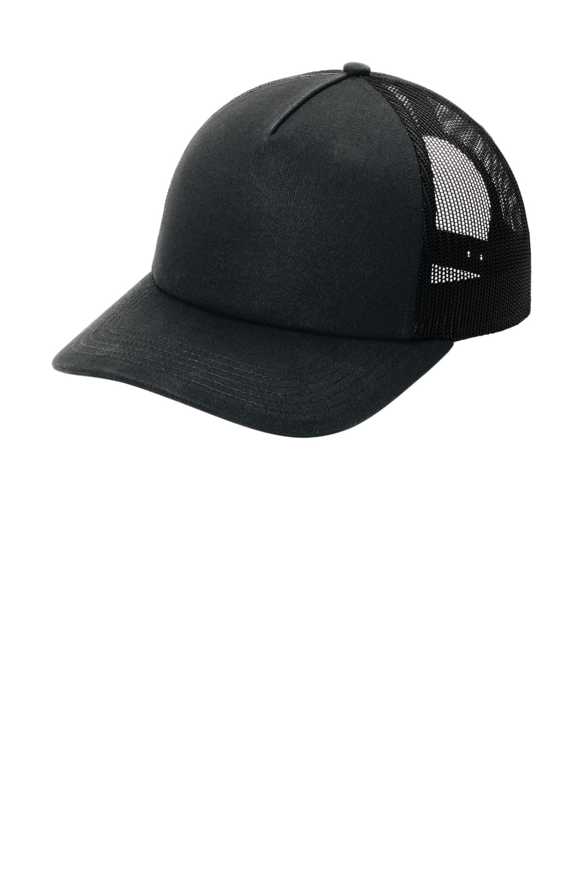 Port Authority ® Low-Profile Snapback 5-Panel Trucker Cap