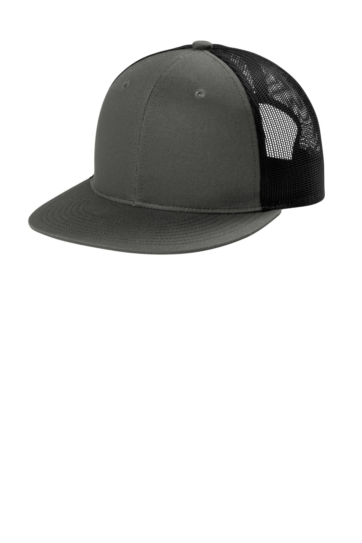 Port Authority ® Snapback Flat Bill Trucker Cap