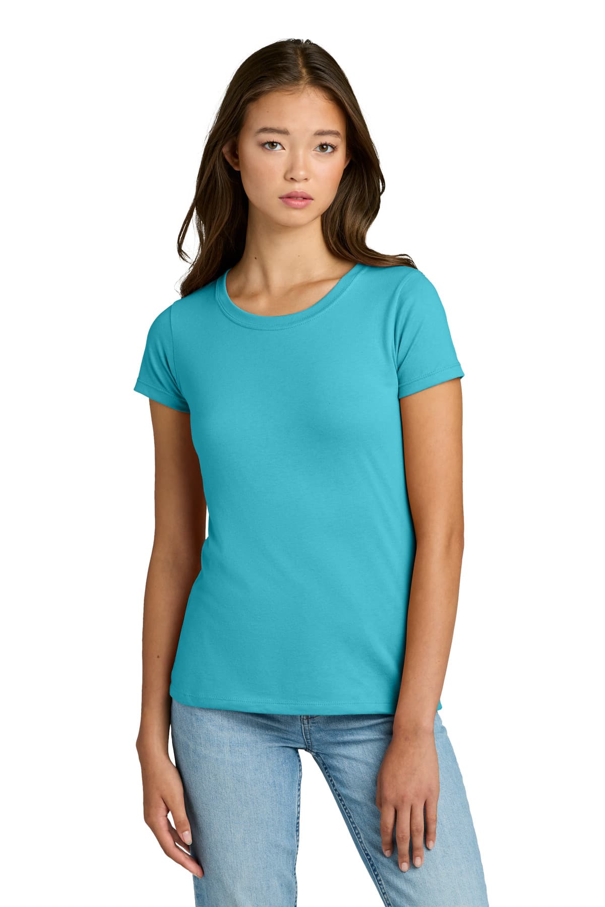 Next Level Apparel ® Women's Ideal Tee — Tahiti Blue