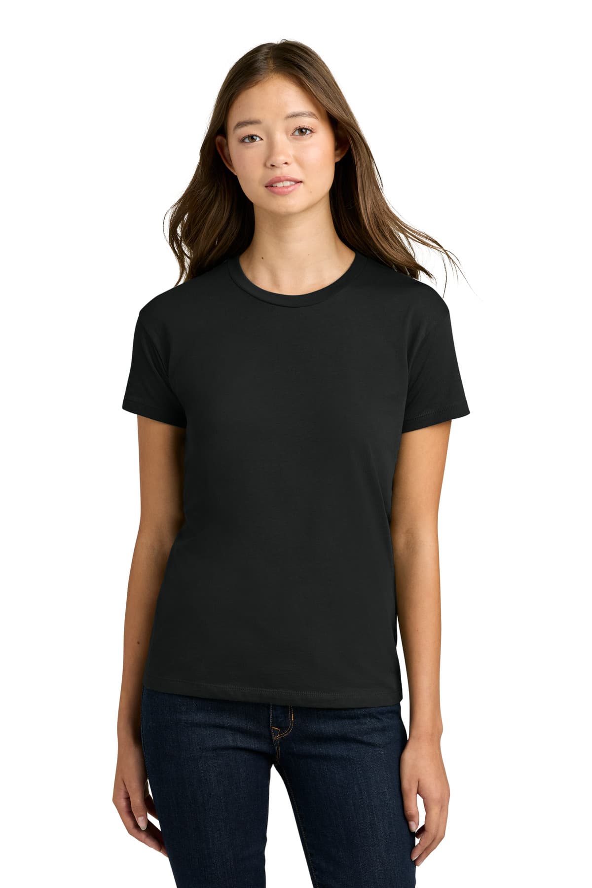 Next Level Apparel ® Women's Cotton Relaxed Tee — Black