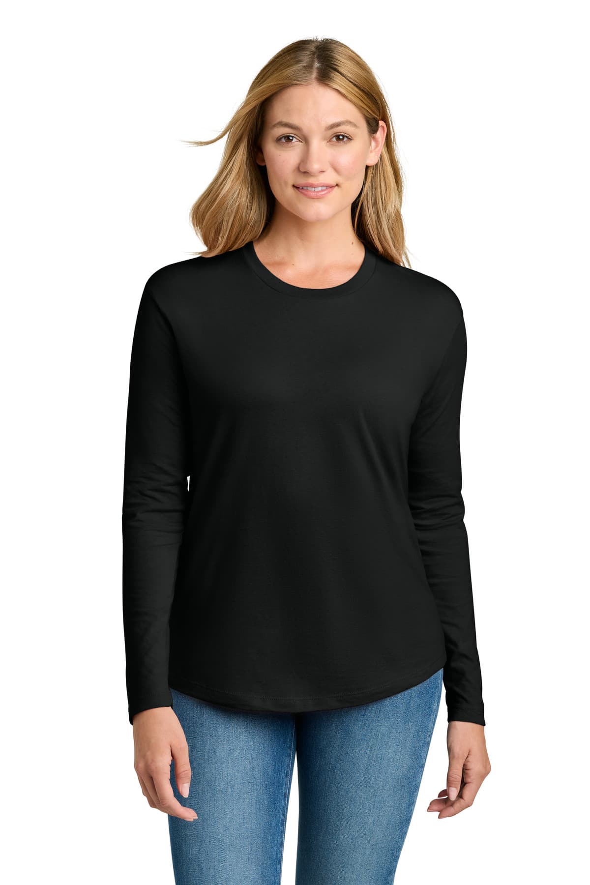Next Level Apparel ® Women's Cotton Relaxed Long Sleeve Tee