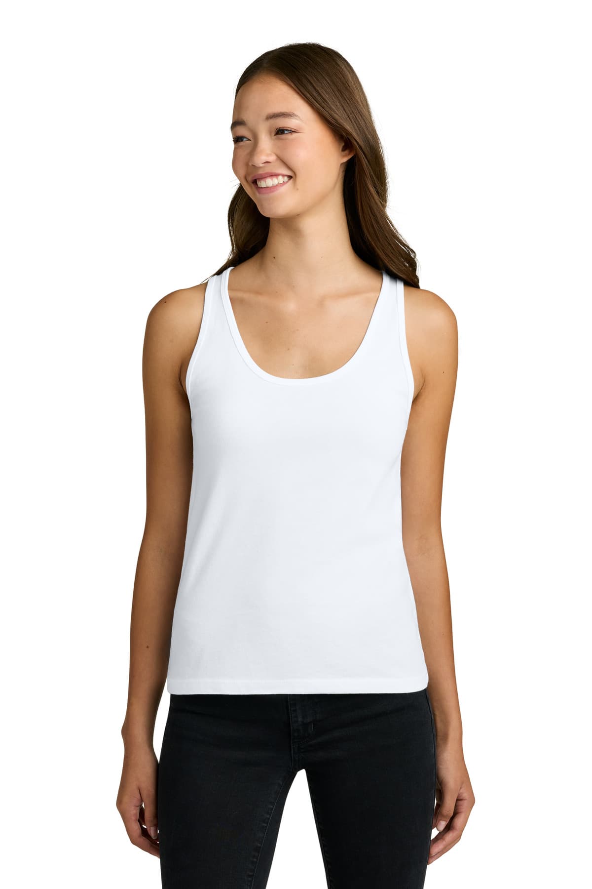 Next Level Apparel ® Women's Cotton Tank — White