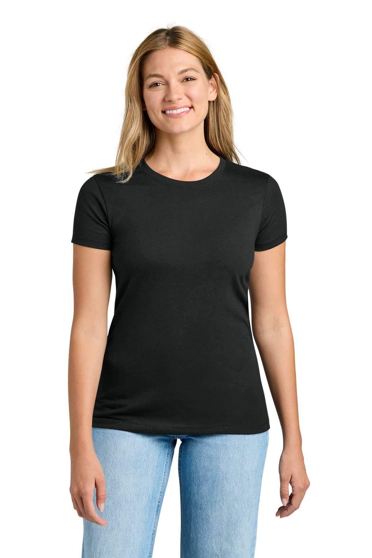 Next Level Apparel ® Women's Tri-Blend Tee — Black