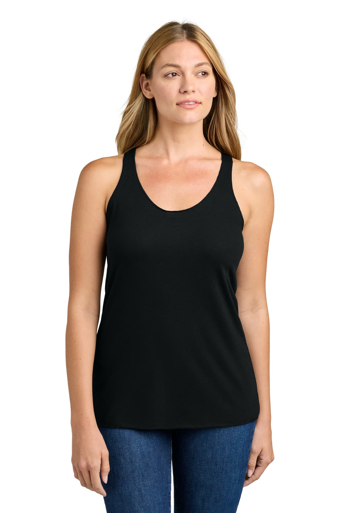 Next Level Apparel ® Women's Tri-Blend Racerback Tank — Black