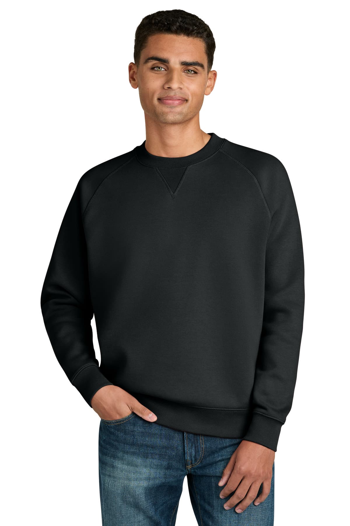 Stanley/Stella ® Unisex Knoxer Crewneck Sweatshirt — Black