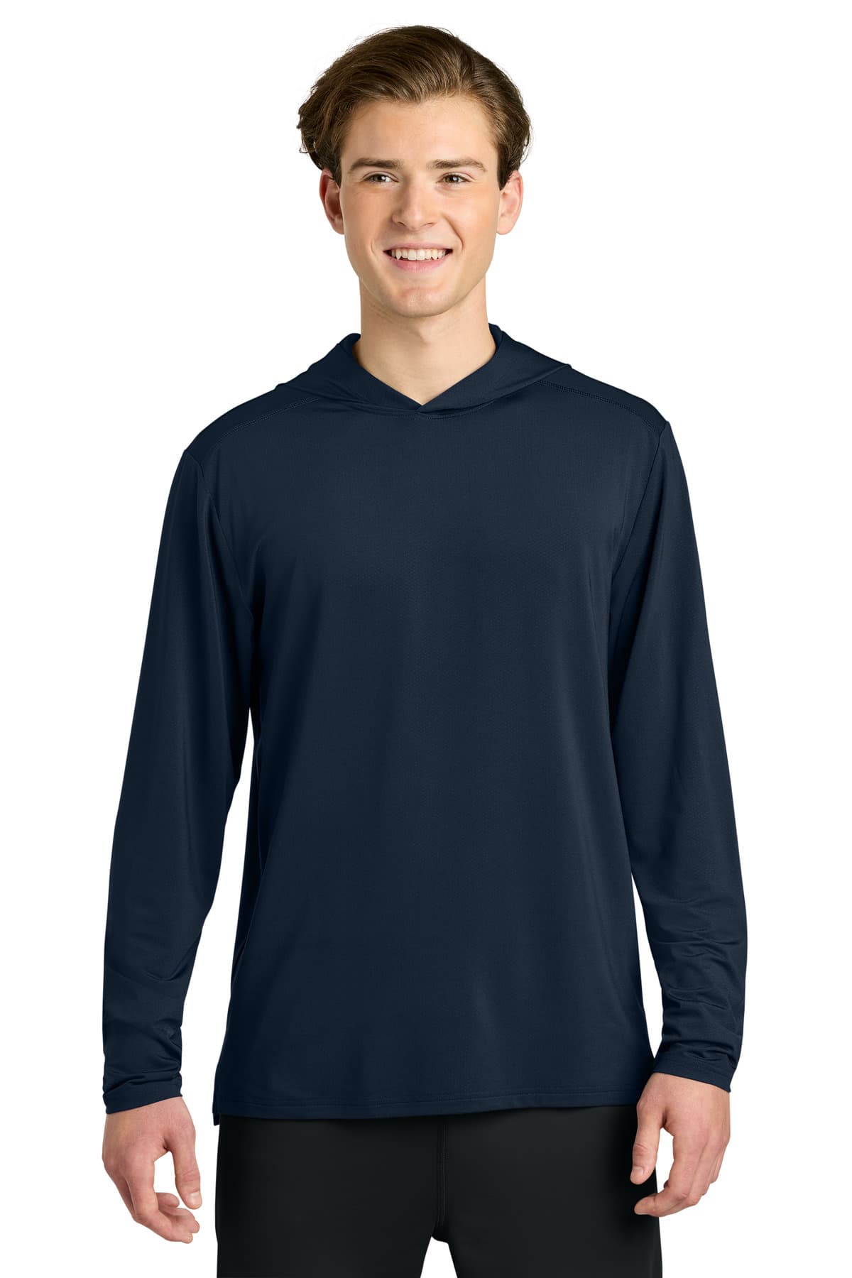Richardson Clutch Long Sleeve Hoodie — Navy