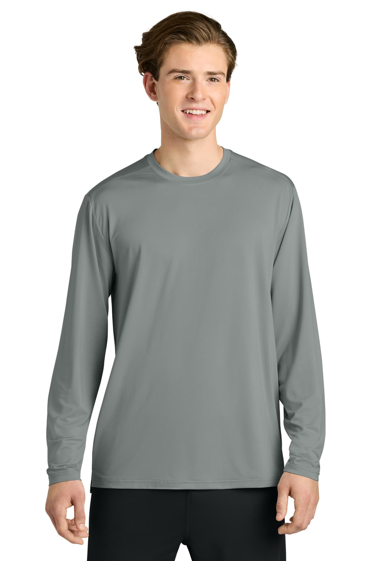 Richardson Clutch Long Sleeve Tee — Grey
