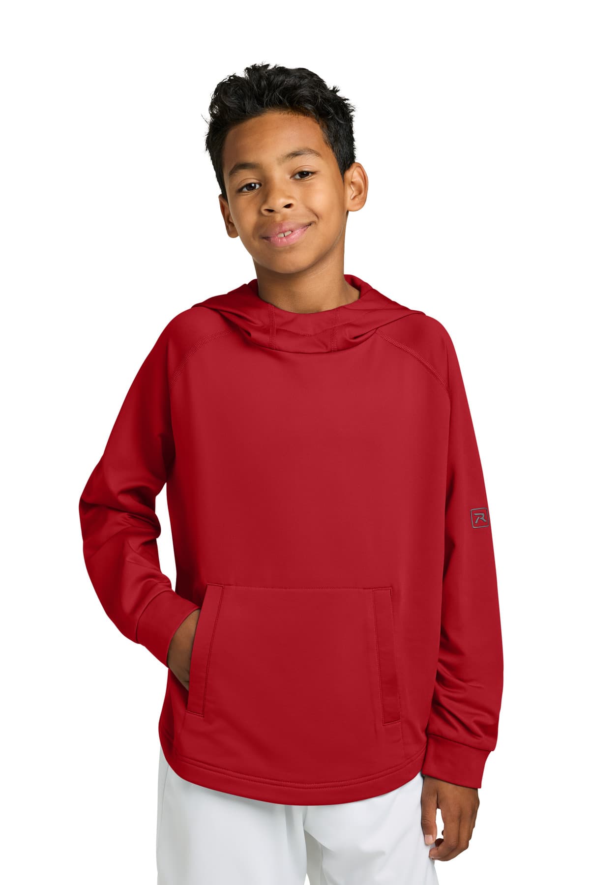 Richardson Youth Charge Performance Fleece Long Sleeve Hoodie