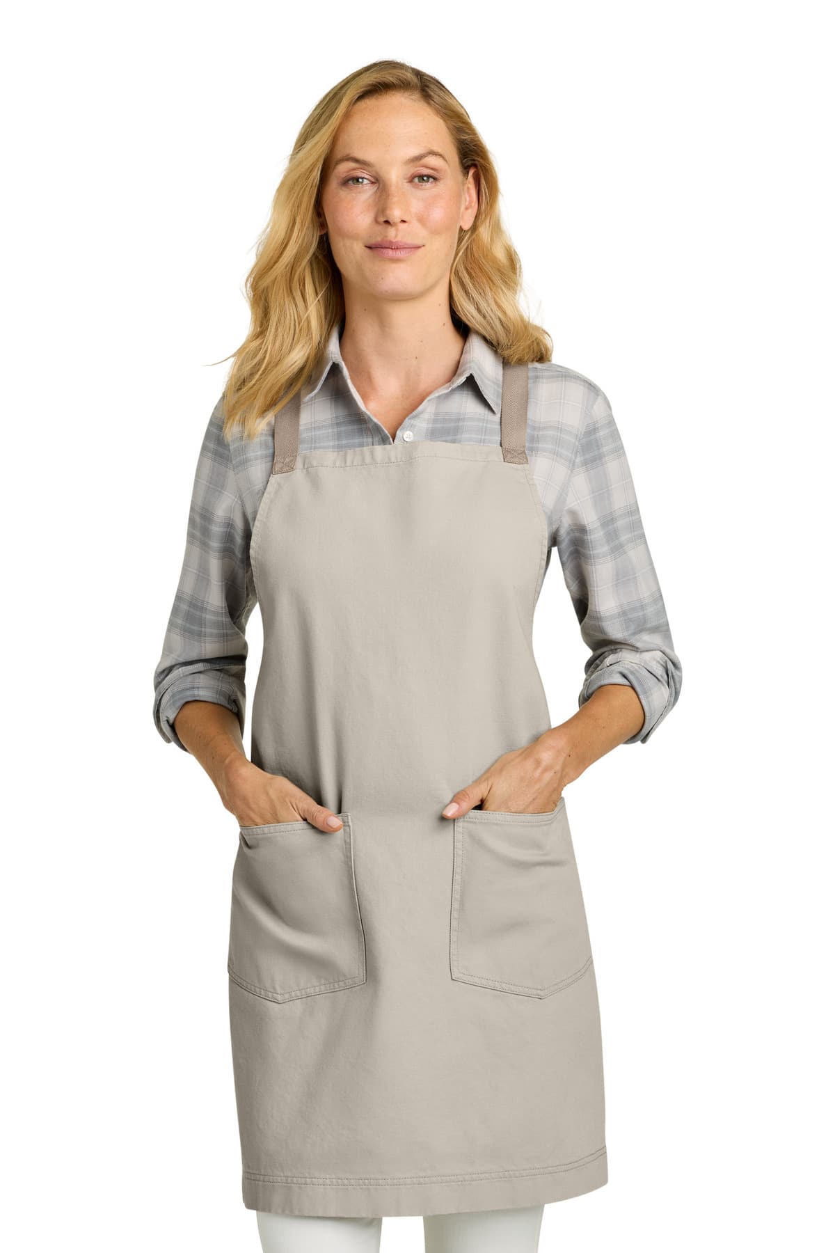 Port Authority ® Signature Heavy Twill Crossback Apron — Sahara