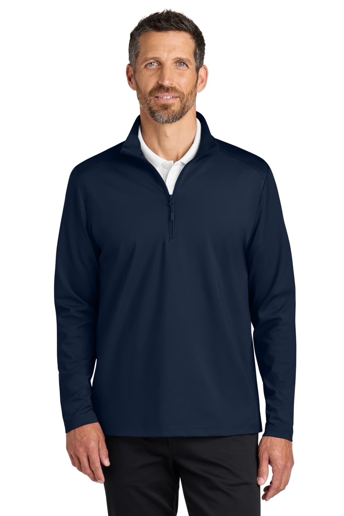 Port Authority ® C-FREE ® Double Knit 1/4-Zip