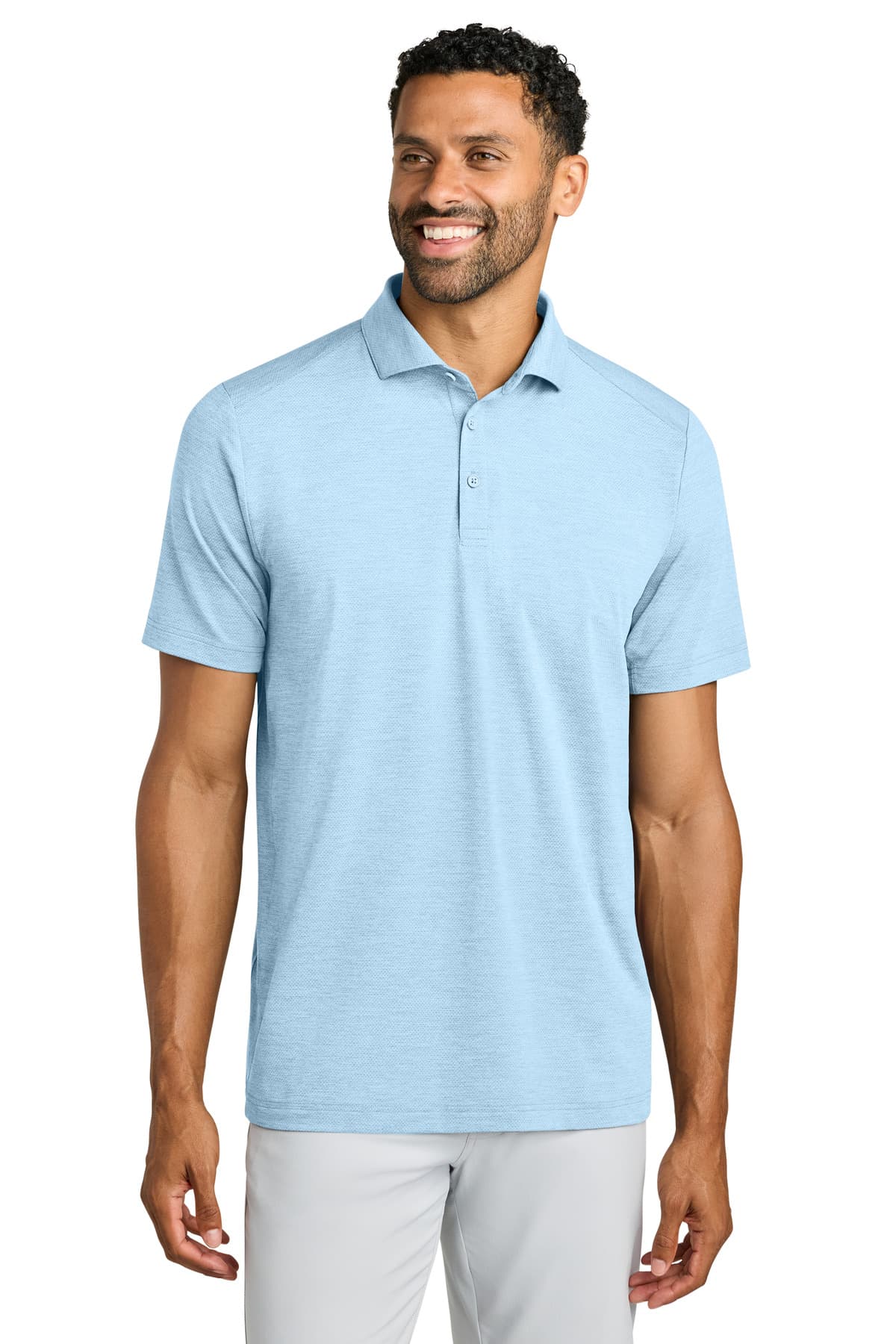 TravisMathew Onward Polo — Airy Blue Heather