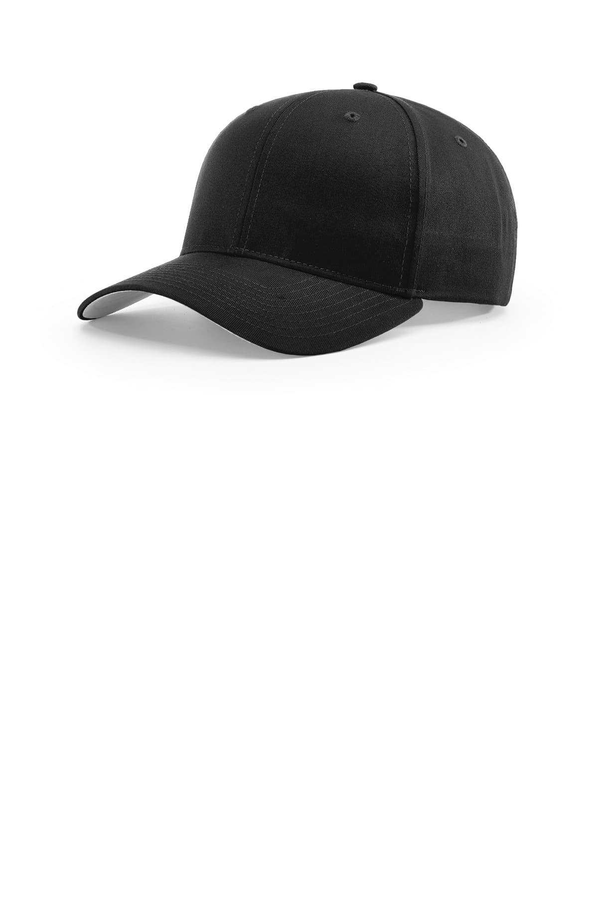Richardson Pro Twill Snapback — Black
