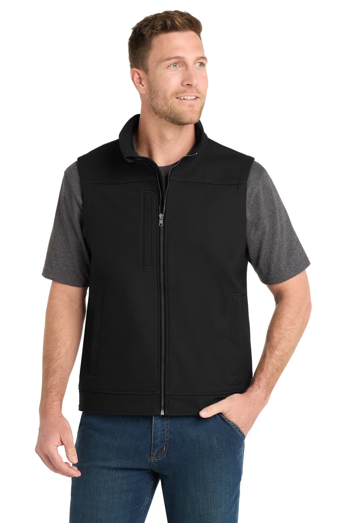 CornerStone ® Duck Bonded Soft Shell Vest