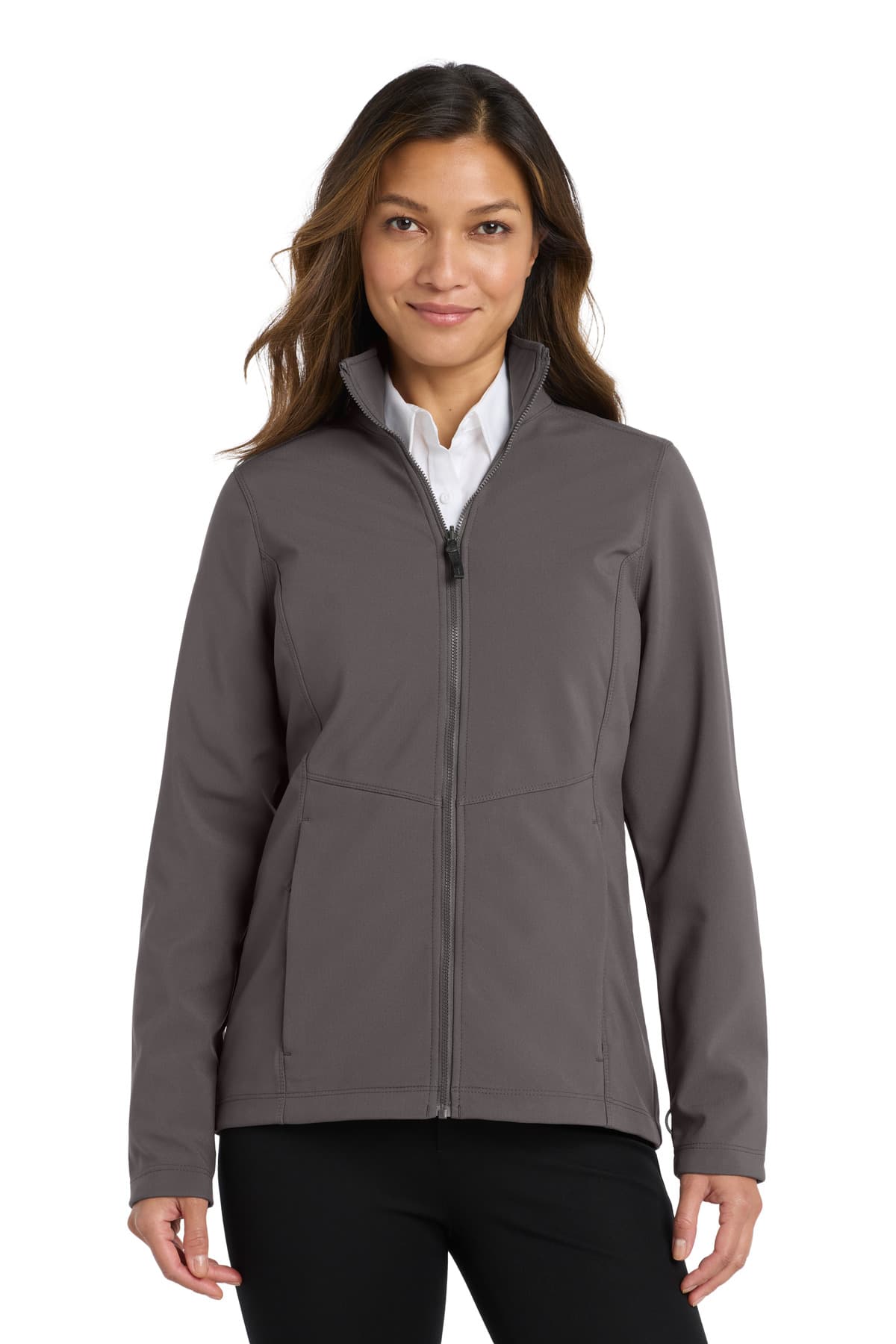 Port Authority ® Women's Collective Soft Shell Jacket — Graphite