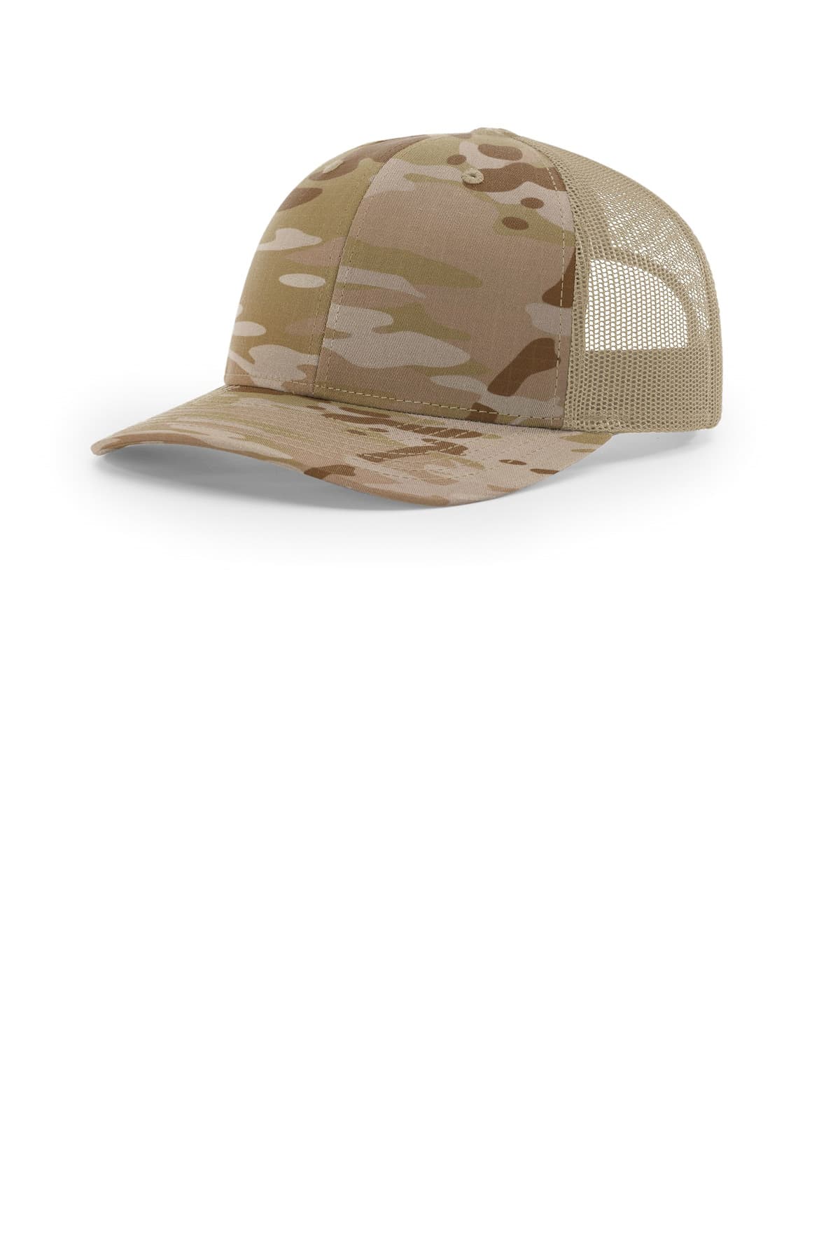 Richardson Printed Tactical Trucker — Multicam Arid/ Tan