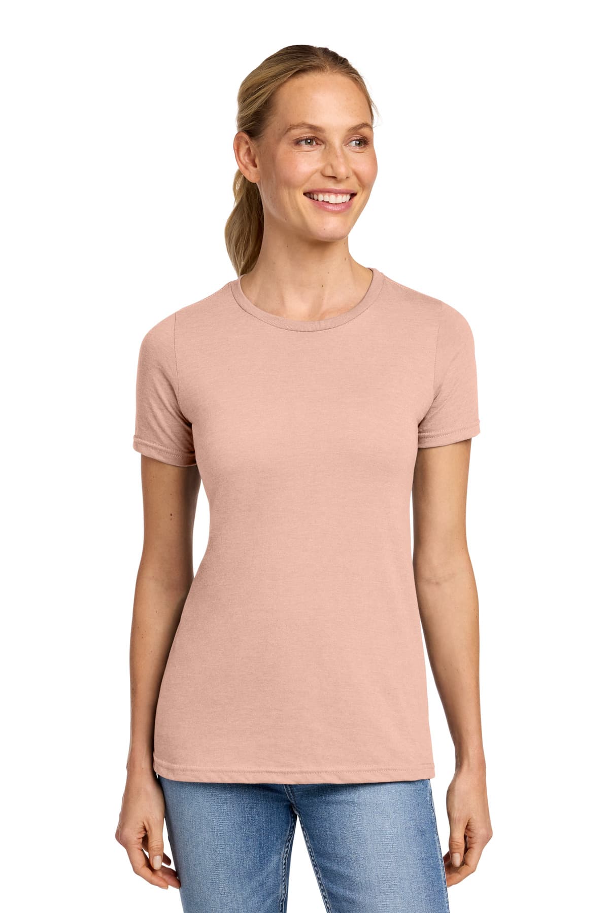 Gildan ® Softstyle ® Women's CVC T-Shirt — Dusty Rose