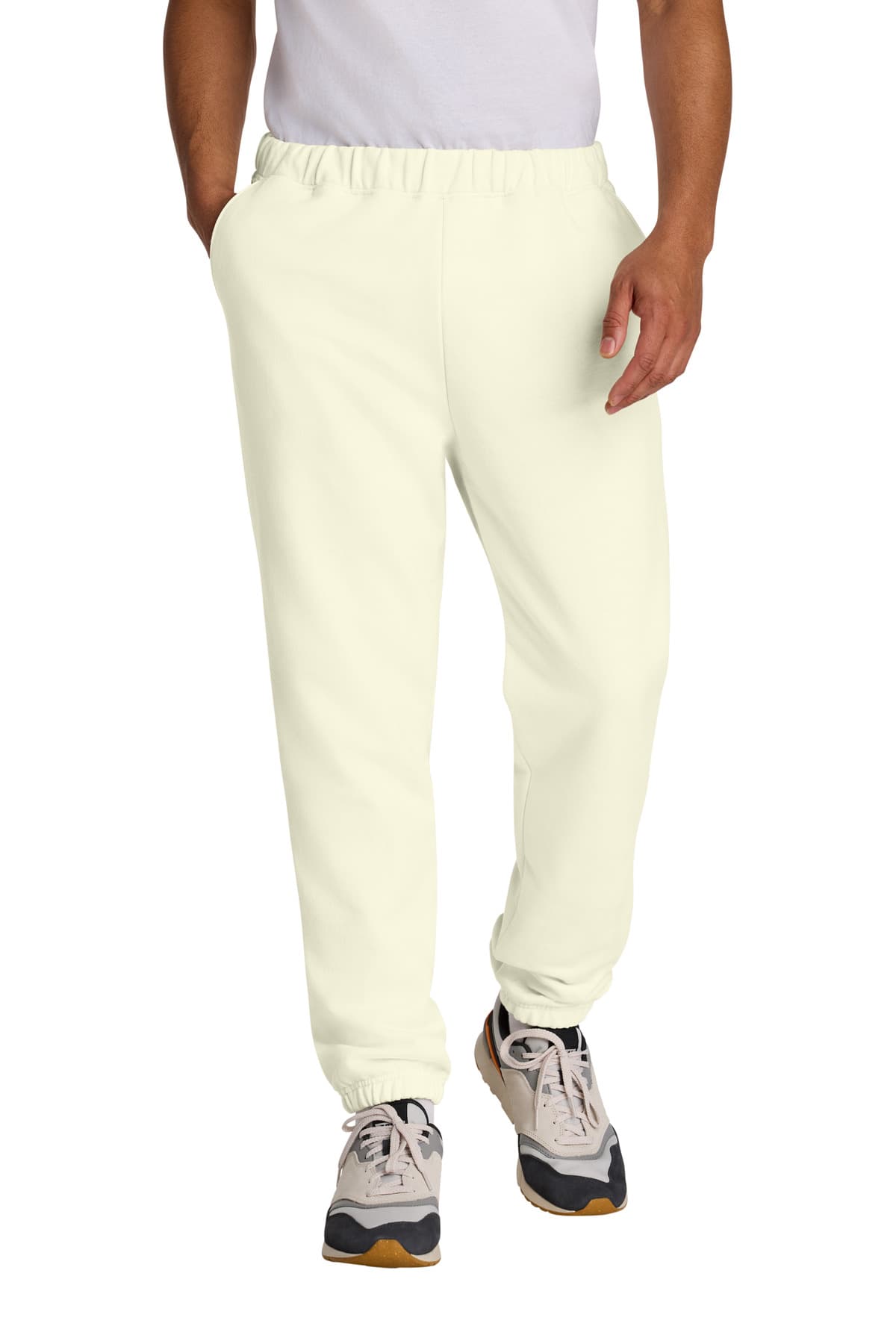 Gildan ® Softstyle ® Midweight Pocket Sweatpants — Off White
