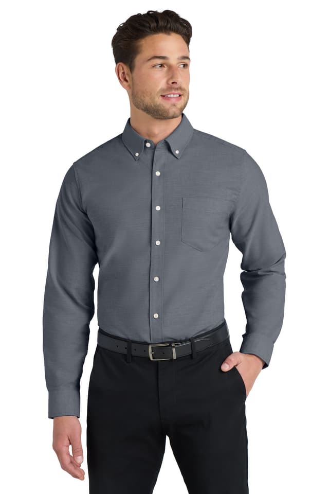 Port Authority ® Tall SuperPro  Oxford Shirt