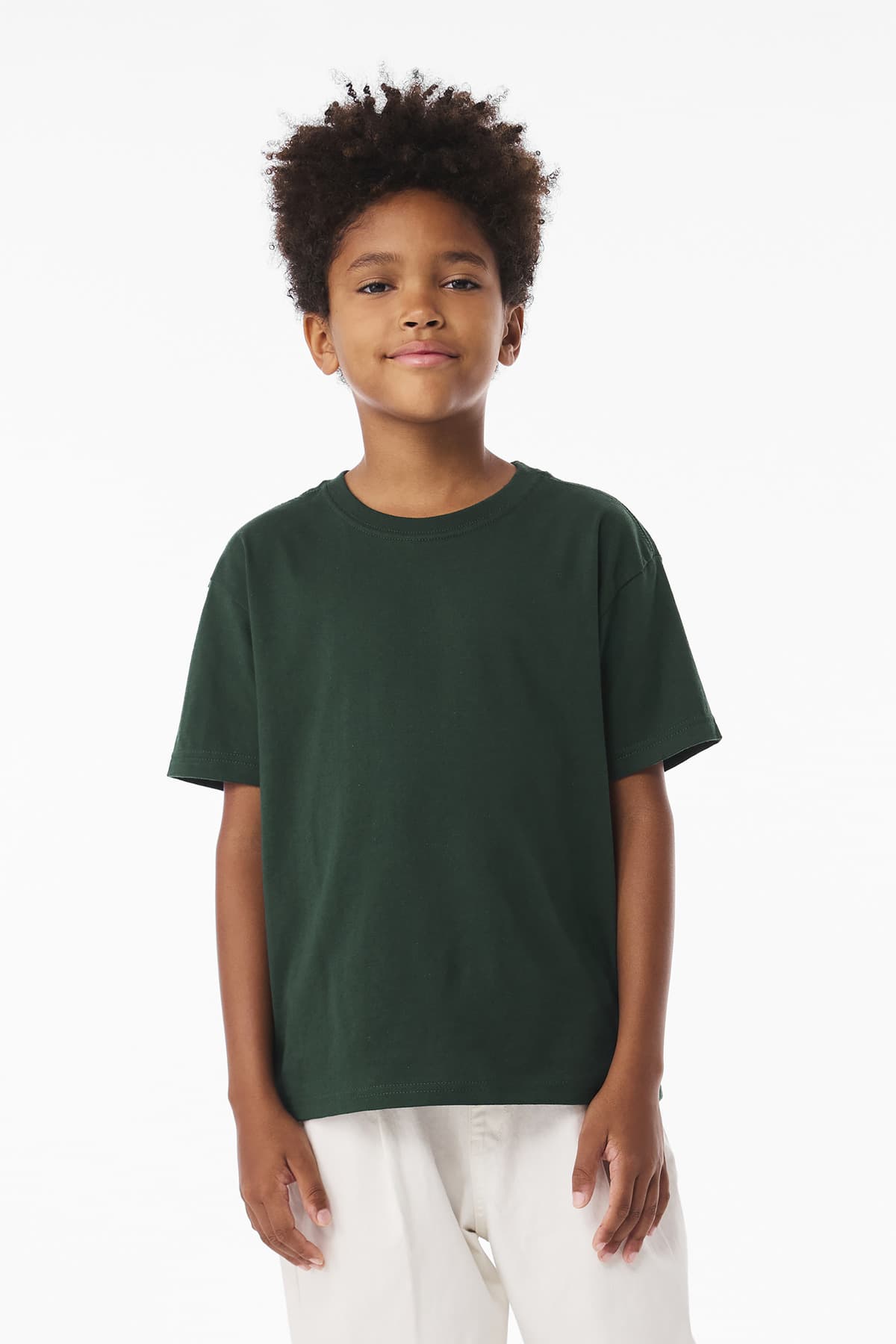 BELLA+CANVAS ® Youth 6-Ounce Heavyweight Tee — Forest