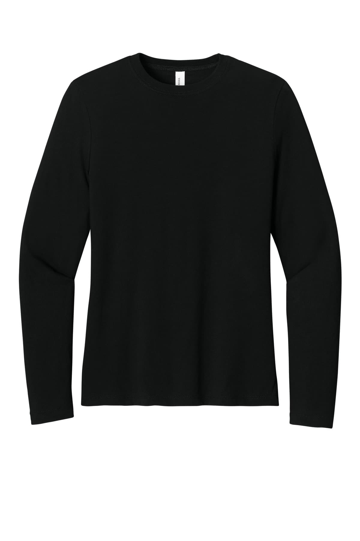 BELLA+CANVAS ® Women's Jersey Long Sleeve Tee — Black
