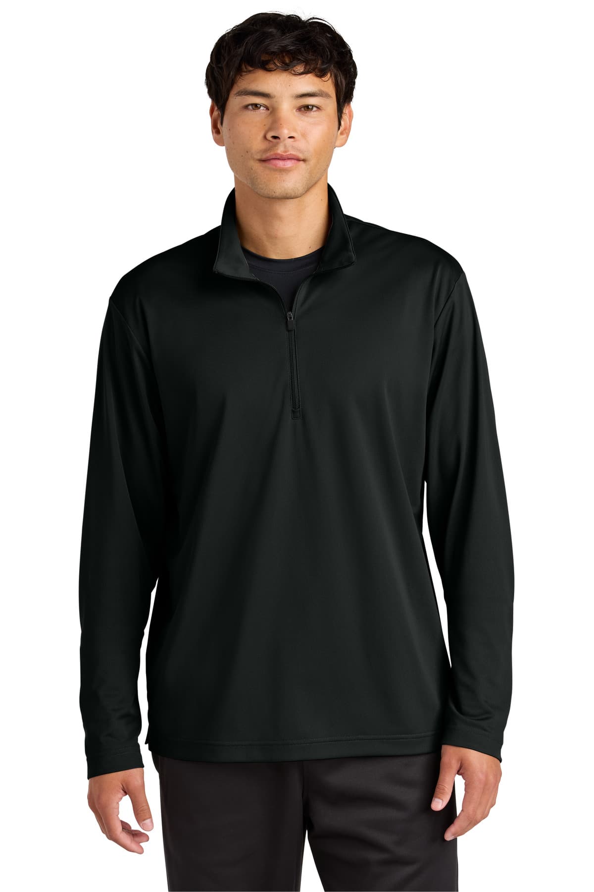Sport-Tek ® Micropique Sport-Wick ® 1/4-Zip — Black
