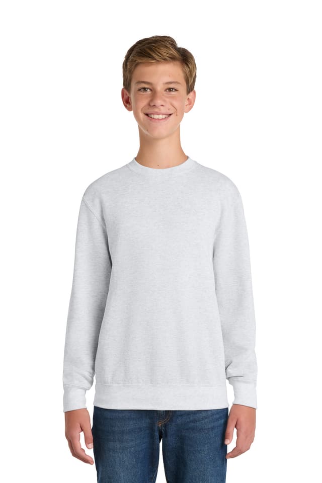 Port & Co  Youth Core Fleece Crewneck Sweatshirt