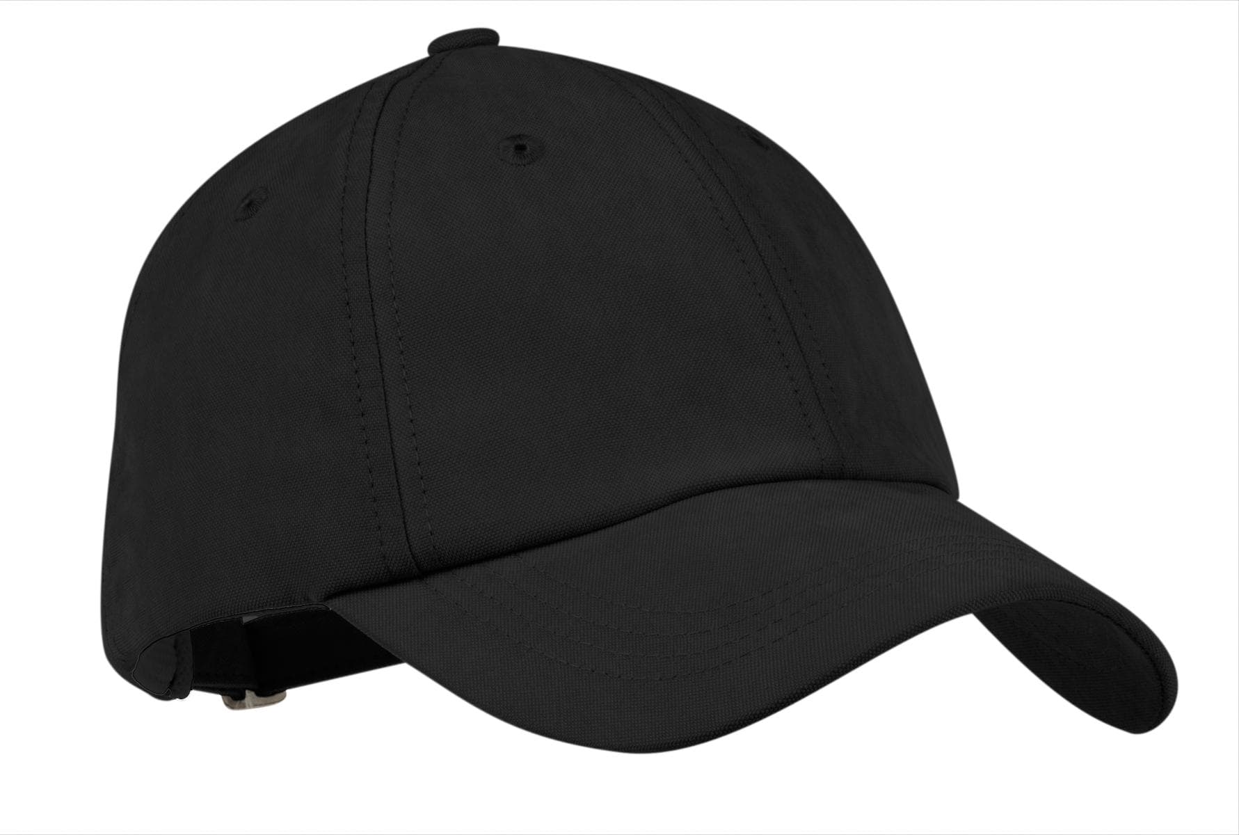 Port Authority ® Sueded Cap — Black