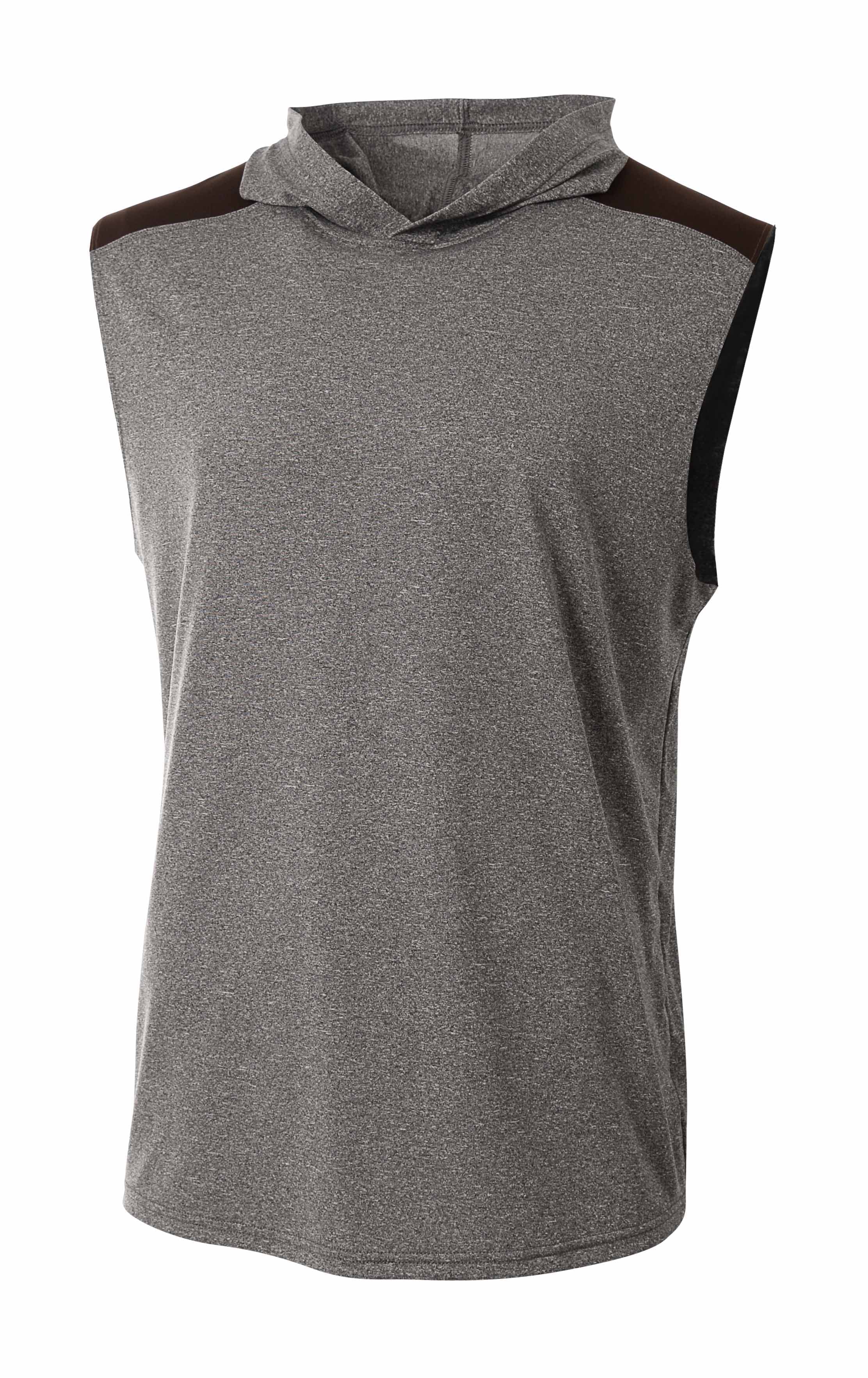 A4 Tourney Sleeveless Hooded Tee