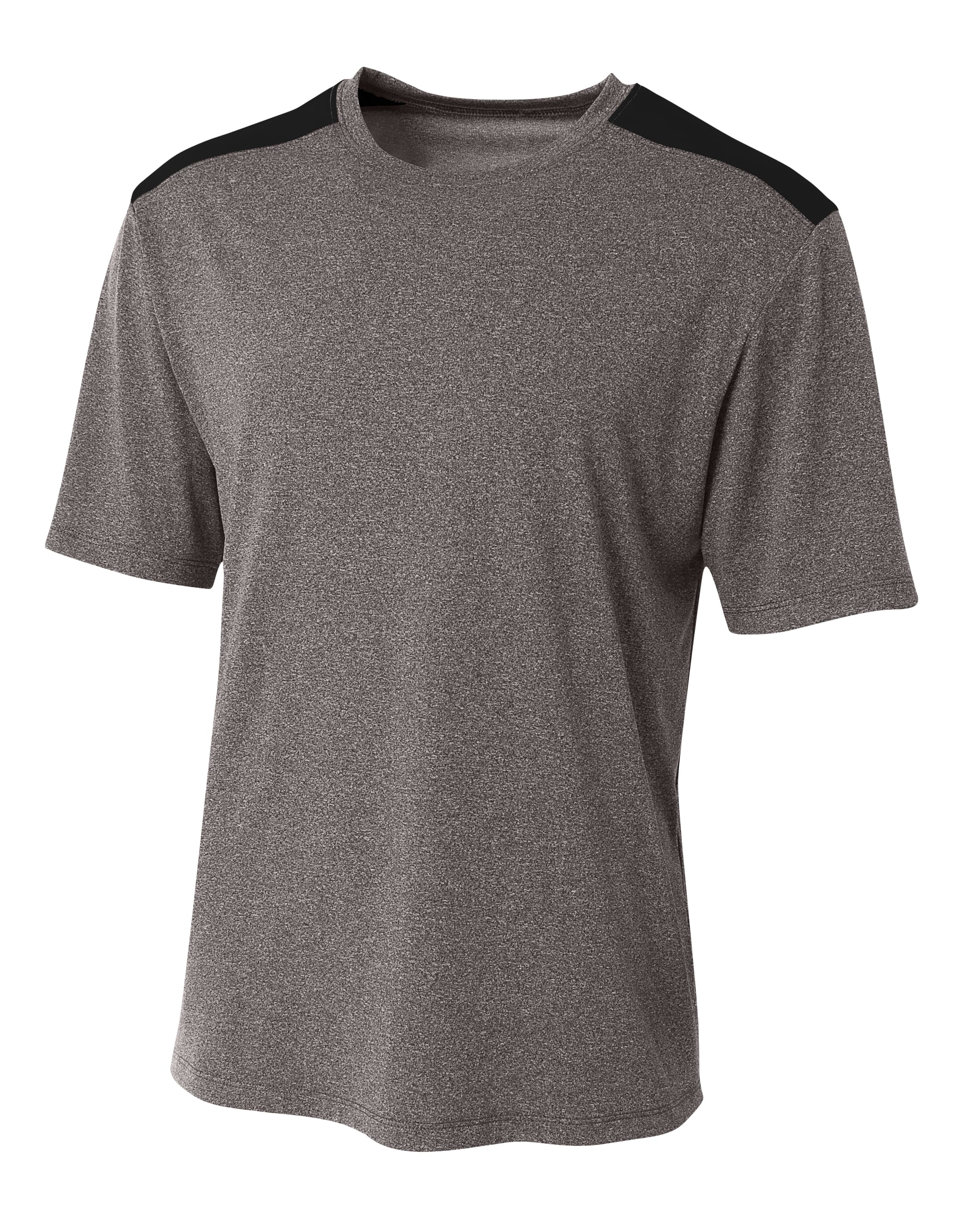 A4 Tourney Heather Short Sleeve Color Block